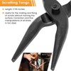 Beginner Blacksmith Tongs Knife Making Tong Set Bladesmith Forge Tong