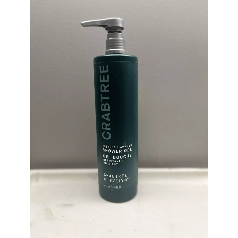 Crabtree And Evelyn Cleanse + Awaken Shower Gel 15oz