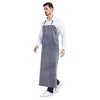 Nanxson Mens Thick Rubber Waterproof Oil Resistance Industrial Workshop Protective