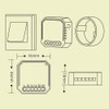 Tuya WiFi Intelligent Curtain Switch Module Home Curtain Modification Module