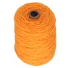 Tufting Yarn Orange 437yd Long 0.2in Wide Shrink Resistant Cotton
