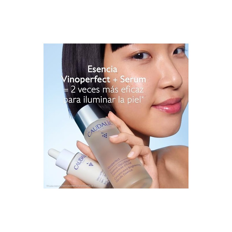 Caudalie - Vinoperfect Esencia con Ácido Glicólico, Tónico Iluminador-100 mL