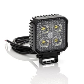 LED-MARTIN® RS1700 LED Reversing Light / Work Light 1700 lm Square 12 V/24 V for All Types Black
