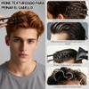 Peine Texturizador Para Hombre 6 Piezas, 2 en 1 Peine