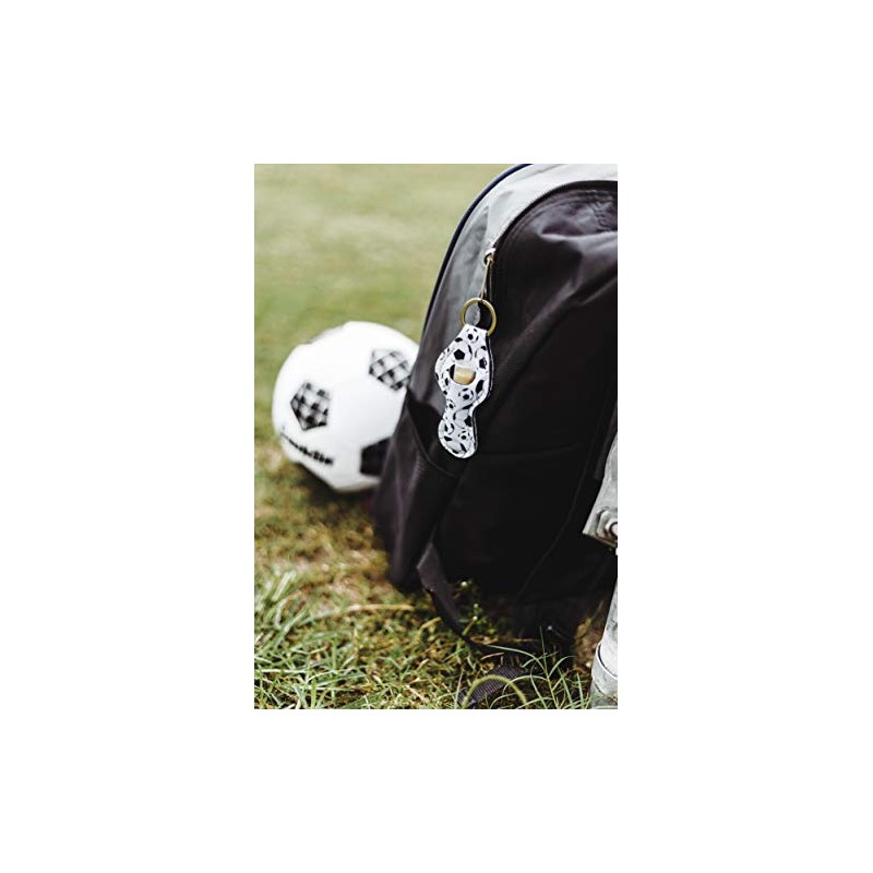Sports Team Lip Balm Holder Keychains - Pack of 12