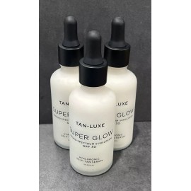 TAN-LUXE 3 Tan-Luxe Super Glow SPF 30 Hyaluronic Self-Tan Serum Gradual 1.69 oz