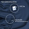 Shunjie.Home 100% Egyptian Cotton 400 Thread Count Queen Size Sateen