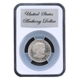 Ursae Minoris Ursae Minoris Elite Certified-Style Coin Holder for US Susan B. Anthony Dollar