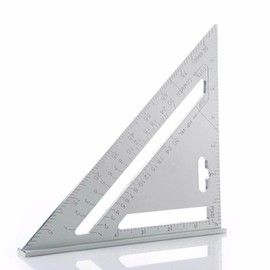 NA202 미터법 알루미늄 도구 레이아웃 스피드 스퀘어 [여주 7촌 삼각척을 막다] NA202 Metric Aluminum Tool Layout Speed Square [Prevents 7-inch Triangle from Yeoju]