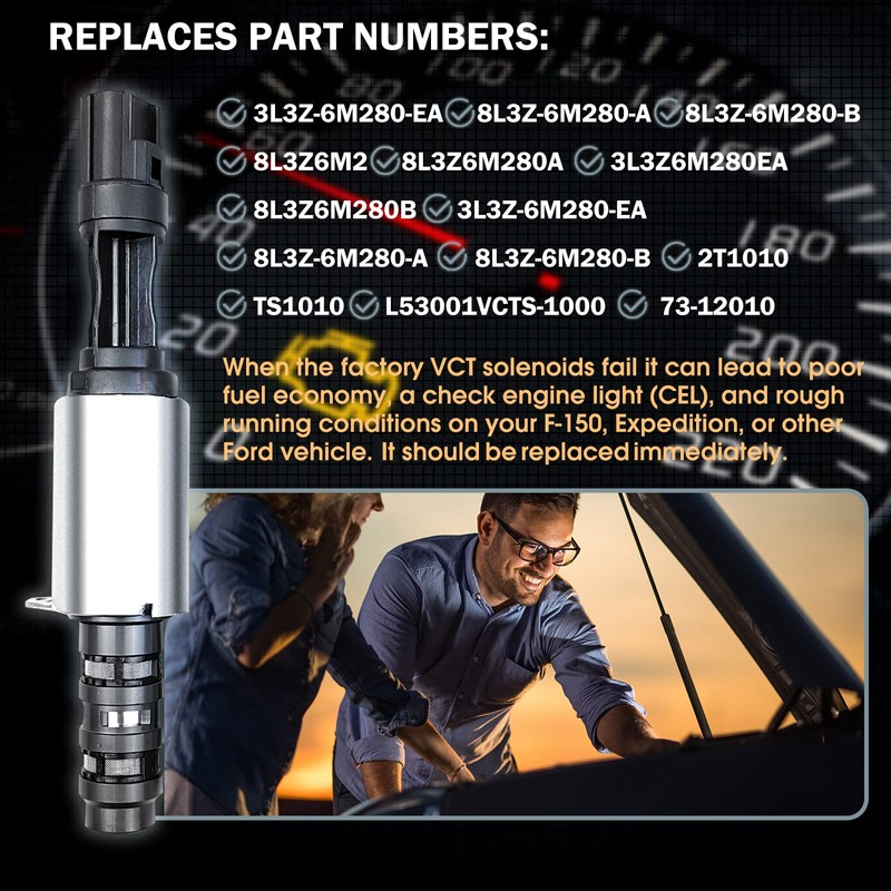 Dade 2 Set VCT Camshaft Variable Valve Timing Solenoid Set