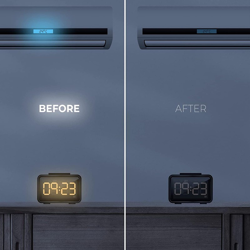 4pcs Dimming Stickers，LED Light Blackout Sticker Light Dimming Stickers, Suitable