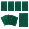 10 PCS Heavy Duty Scour Pads,Green Scrub Pads,Diamond Sponge Cleaning