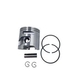 GardenP+ 51MM Piston Set, Piston, Rings, Pin and Clips Kit Compatible with Husqvarna K750 Cut-Off Saw Partner K750, K760 Concrete Saw Parts, Replaces OEM 506372401, 506 37 24-01