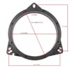 LONG-MOUNTAINS Inner Baffle Car Speaker Spacer for "Nissan Toyota"