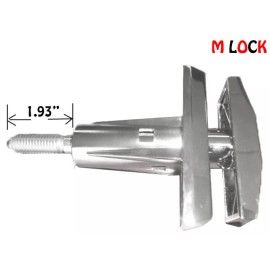 m lock Vending T Handle + 8501 cylinder lock  Vendo replacement Snack +slam nut Size 1