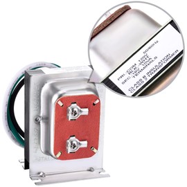 Maxdot Doorbell Transformer 16V 10VA Compatible with Ring Wired Video Doorbell, Safe Wired Doorbell 10VA Kit, Easy to Install Door Bell Transformer for Home(2 Pack)