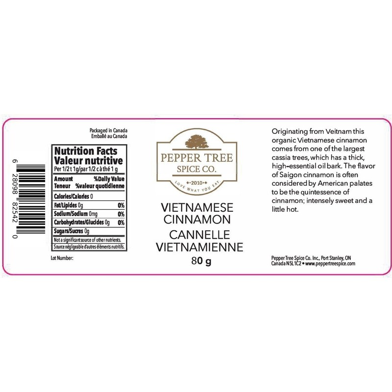 Vietnamese Cinnamon. Saigon Cinnamon. Intense Cinnamon Flavour