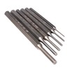 Mayhew Tools 89035 SAE Pin Punch Set Carded, 6-Piece, Shot-Blast