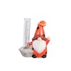 The Bridge Collection Cute Garden Gnome Rain Gauge (Ladybug)