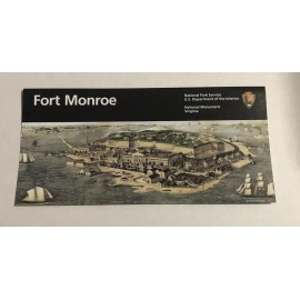 Fort Monroe National Monument Park Unigrid Brochure Map NEWEST VERSION Virginia