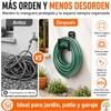 Soporte para manguera de jardín de metal – juego de