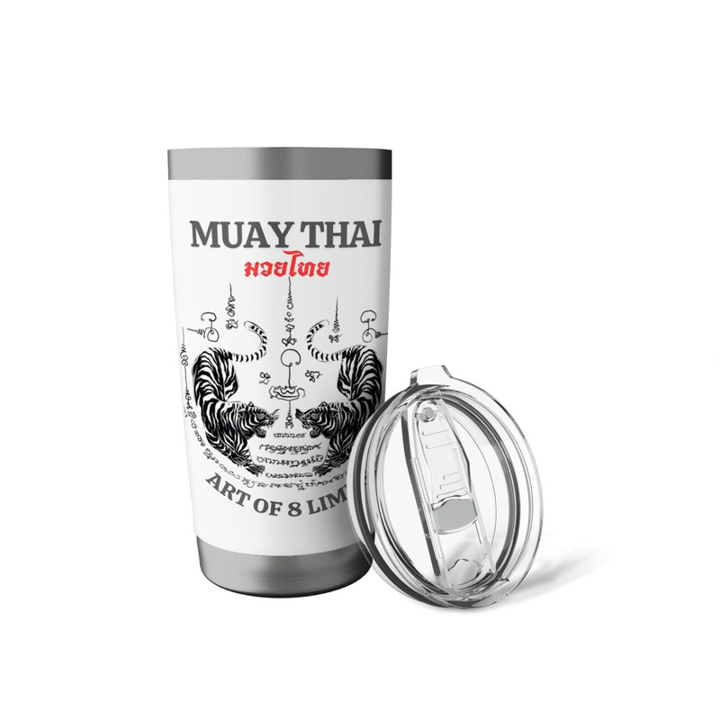 Sak Yant Twin Tiger - Muay Thai Magical Tattoo Strength