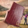 CRAFTSMAN GOLF Crocodile Pattern Golf Scorecard Holder and Yardage Book