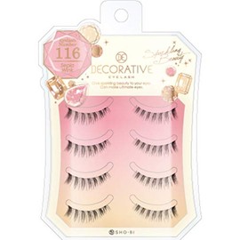 DECORATIVE EYELASH Decorative Eyelash No.116 Sepia Wink for Upper Eyelashes SE85674