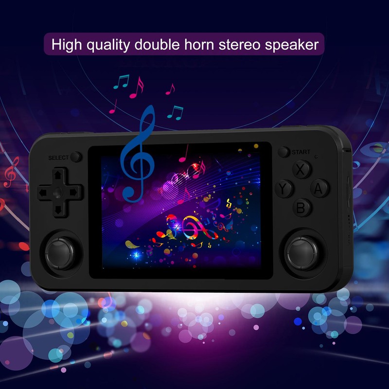 Handheld Retro Game Console Open Source for Linux System Video