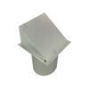 6 Inch Wall Vent Cap - Aluminum - Screen Only