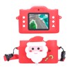 Kids Camera Santa Claus Video Dual Camera Music Cartoon USB