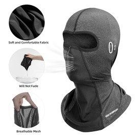 ROCKBROS Summer Balaclava Face Mask UV Protector Cooling Neck Gaiter Breathable Scarf Motorcycle Cycling for Men Women