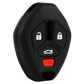 RemoteStop Key Fob Remote Skin Shell Case Cover for Mitsubishi OUCG8D-620M-A