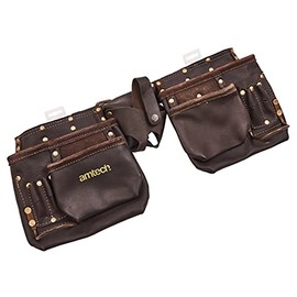 Amtech N1045 12 Pocket Heavy Duty Leather Tool Belt
