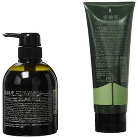 Amatra Kuo Hair Bath es 13.5 fl oz (400 ml) & Kito Mask 7.1 oz (200 g) Set