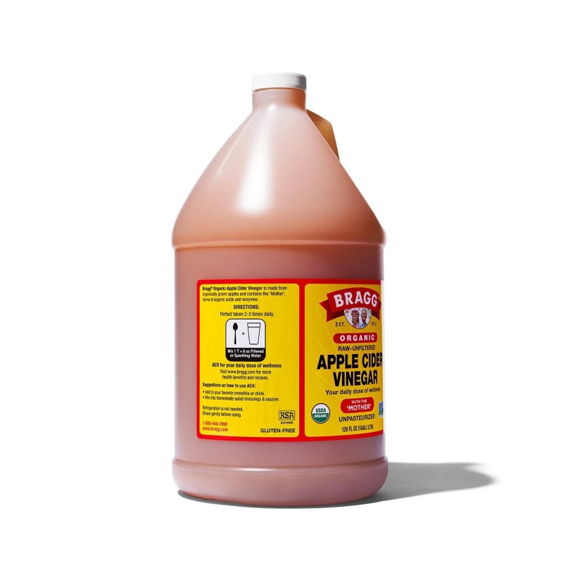 Bragg Organic Apple Cider Vinegar with the Mother, Raw and