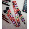 Christmas Novelty Lanyard Neck Strap for ID Badge Holder Snowman