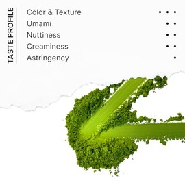 FKRO Tea Masters Organic Ceremonial Grade Matcha Té en polvo  1 cosecha seleccionada artesanalmente  Molido con piedra, flujo de aire mensual de...   