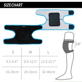 ONTYZZ Children's Knee Pads Boys Girls Adjustable Soft Knee Pads with Thickened SBR Pad Guard Knee Pads for Downhill Cycling Dancing Volleyball Crawling Sports Knee Wraps Black/Blue/S