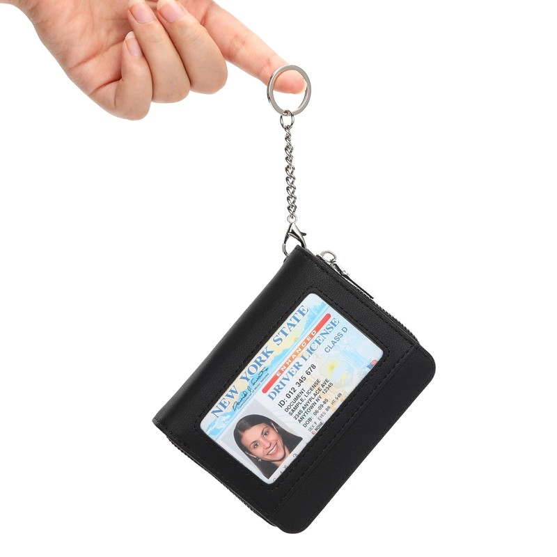 GAEKEAO Wallet Women RFID Blocking Leather Credit Card Holder Compact