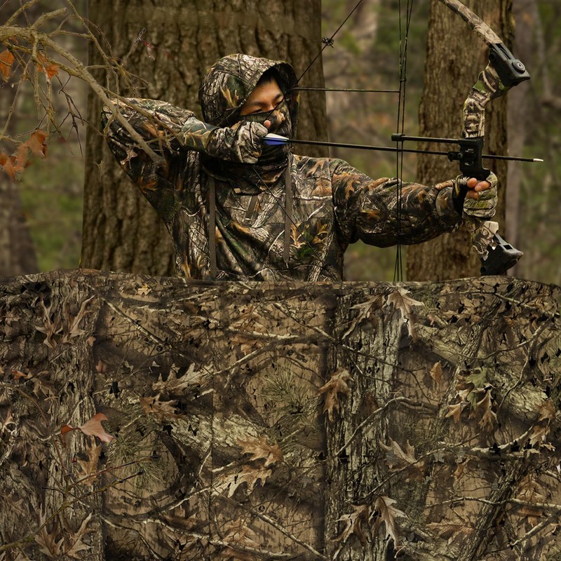 LOOGU Camouflage Net for Privacy Screen Sun Protection Cover Decoration