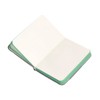 Antartik A7 Smooth Grey and Turquoise Hardback Notebook with Elastic