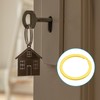 METALLIXITY Split Keychain Rings (30mm/1.2inch) 8 Pcs, Round Flat Key