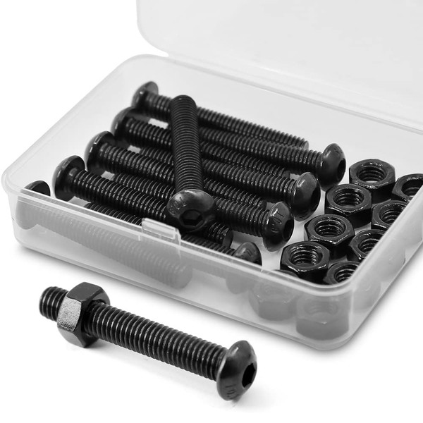 (10 Sets) M8 x 50 mm Bolts and Nuts Set