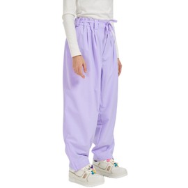 BUMDEEP Womens and Mens Ski Pants Winter Waterproof Baggy Pants Outdoor Cargo Snowboard Pants（LPPL,Large）