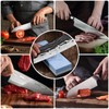 Whetstone Sharpening Stone Set, Dual Sided Grit 1000/6000 Knife Sharpener