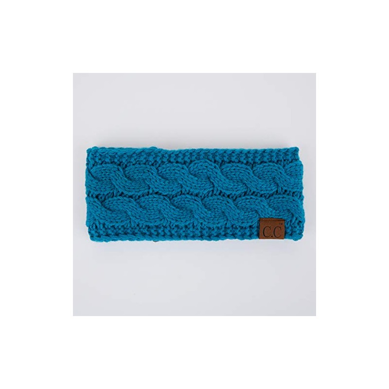 Winter CC Confetti Warm Fuzzy Fleece Lined Thick Knit Headband