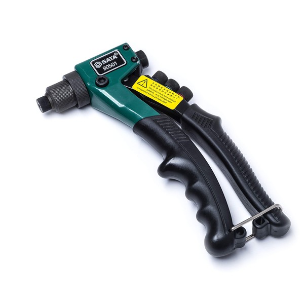 SATA ST90501SC 8-Inch Riveter Gun, with a Heavy-Duty Steel Body