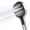 KLGFI Shower Head, 7 Modes, Water-Saving Shower Head, 13 cm