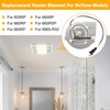 Vent Bath Fan Heating Element, Ceiling Heater Heat Element Replacement